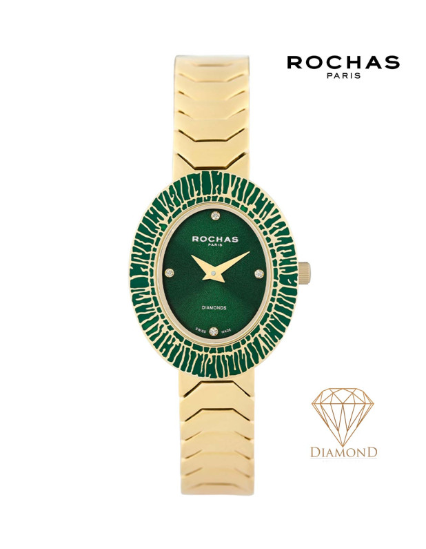 ROCHAS Ladies Diamond Watch